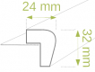 Modèle 24 à 32mm